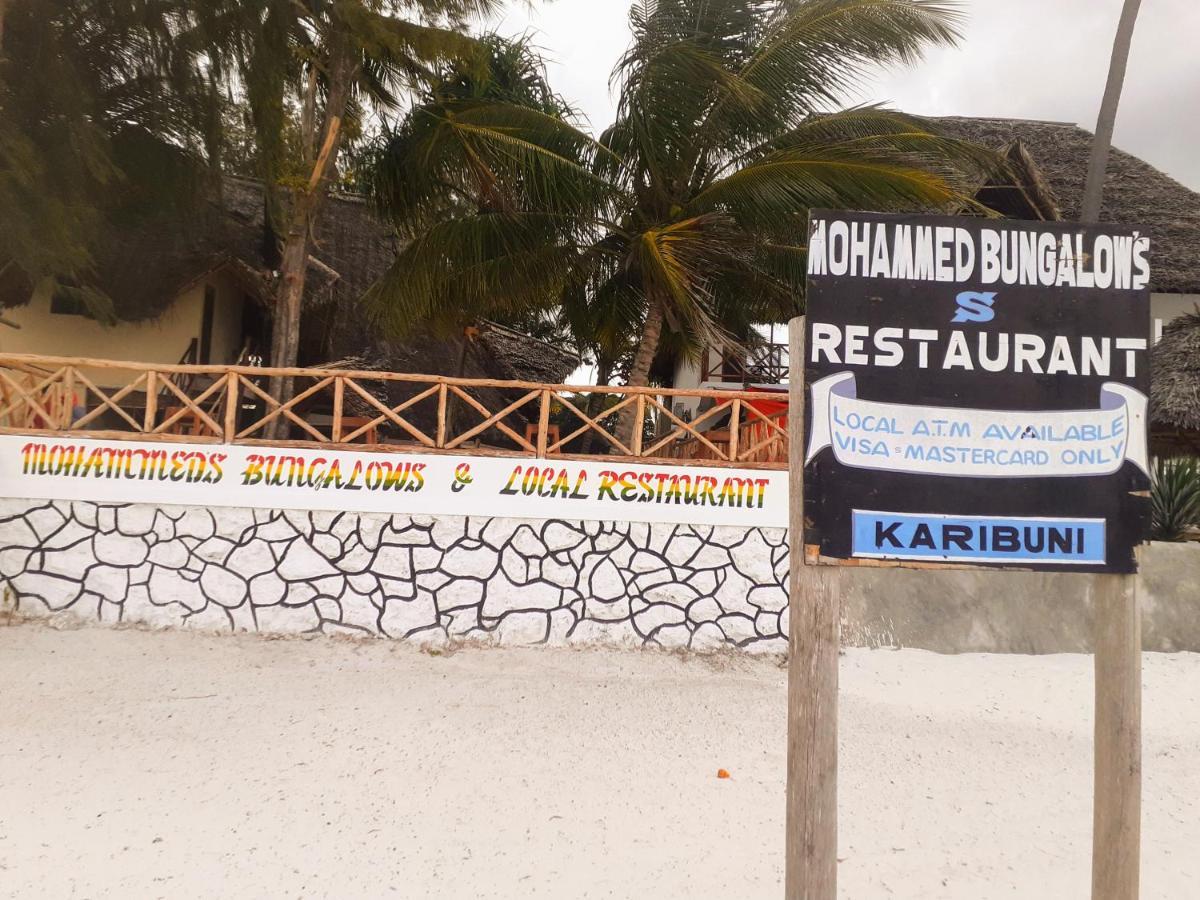 Mohammed Bungalows&Restaurant Matemwe  Bagian luar foto